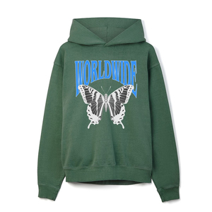 Nouveau style confortable automne impression numérique personnalisable couleur unie unisexe polaire DTF sweats à capuche - Product Image 2