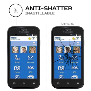 ฟิล์มกันรอยหน้าจอ ANTISHOCK สำหรับฟิล์มป้องกันโทรศัพท์มือถือทอมสัน เซเรีย 400 พรีเมียม - Product Image 5