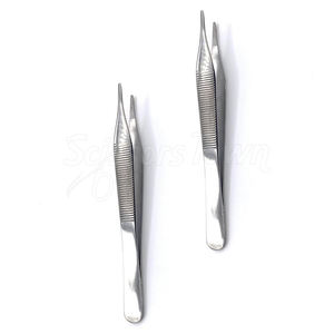 Fórceps de joyas quirúrgicas profesionales, instrumento médico reutilizable de acero inoxidable para uso hospitalario y clínico - Product Image 5