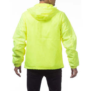 Chaqueta Cortavientos Ligera con Capucha de Lona Recubierta - Resistente al Viento, Impermeable, Transpirable y Ecológica con Construcción Duradera - Product Image 6