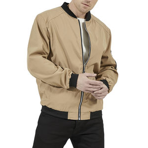 Blouson d'aviateur en polyester avec col montant pour hommes à séchage rapide vente en ligne blousons d'aviateur fabriqués au Pakistan vente en gros - Product Image 2