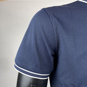 Hombre poliéster spandex gradiente diseño sublimación secado rápido slim fit elástico Golf Polo camiseta transpirable ropa deportiva - Product Image 6