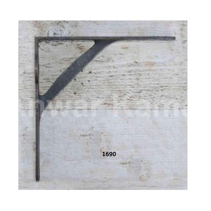 Supports d'étagère en métal robustes et supports de support d'angle en forme de L en fer pour décor d'armoire de salle de bain de cuisine à la maison - Product Image 6