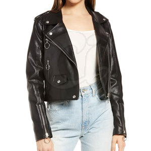 Chaqueta de cuero cómoda Chaqueta de cuero genuino al mejor precio Chaqueta de cuero resistente al agua - Product Image 1