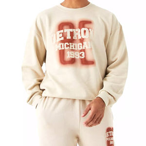 Nouvel arrivage de survêtement pour hommes avec impression bouffante de haute qualité, style confortable pour l'hiver, logo personnalisé, taille XL, vêtements pour hommes à quantité minimale de commande basse - Product Image 5