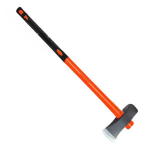 Hacha de Acero con Alto Contenido de Carbono de 3.5 kg con Mango Largo de Fibra de Vidrio para Cortar y Partir Madera, Uso Industrial y Bricolaje - Product Image 6