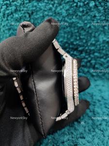 Reloj de lujo personalizado de fábrica con moissanita de diamantes, relojes de hombre con movimiento automático de alta calidad al precio más bajo - Product Image 5