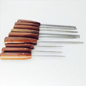 Ensemble de 8 tournevis à tête hexagonale en acier inoxydable réutilisables pour le bétail, les chiens, les instruments orthopédiques vétérinaires, haute qualité - Product Image 2