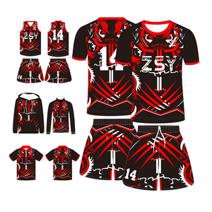 ชุดเสื้อฟุตบอลระบายอากาศเสื้อเจอร์ซีย์ทีมฟุตบอลออกแบบได้ตามต้องการชื่อทีมฟุตบอลออกแบบได้ตามต้องการ - Product Image 1