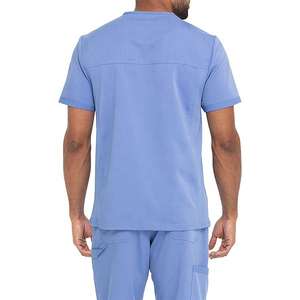 Venta al por mayor personalizado uniforme mujeres hombres unisex Hospital uniformes con cuello en V, uniforme de enfermera uniforme Jogger enfermera Scrubs uniformes conjuntos - Product Image 3