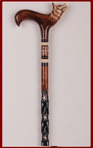 Bâtons croyants poignée corne de buffle taille personnalisée poignée de bâton de corne de buffle naturelle meilleure qualité couleur naturelle bâton de vache main - Product Image 3