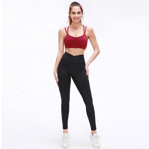 Vêtements de gymnastique Ensemble soutien-gorge et leggings de sport Femme 2 pièces Nouvelle arrivée Ensemble d'entraînement de yoga respirant - Product Image 3