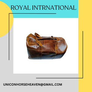 Vintage Leather Duffle <b>Bag</b> Handmade Travel Weekender Gym Luggage with Handles Spacious <b>Overnight</b> Carry <b>Bag</b> for Men Business - Product Image 2