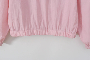 Prix de gros pour femmes 2025 grande taille imperméable respirant veste décontractée à capuche hiver Logo couleur décontracté coupe-vent - Product Image 6