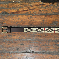 Cinturón de Cuero de Búfalo Argentino Gaucho, Hebilla Cuadrada de Latón Sólido 100%, 35 mm, Estilo Étnico, Casual