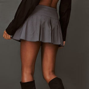 Robe de tennis avec short intégré, taille haute, athlétique, sport, fitness, yoga, jupe-robe pour femmes - Product Image 3