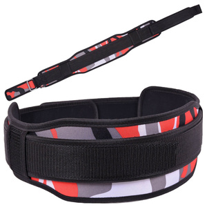 Sublimation Durable Néoprène Ceinture de musculation Fitness Néoprène poids de levage gym fitness ceinture - Product Image 1