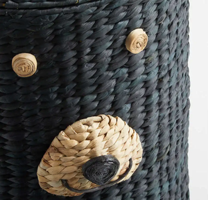 SISU Eco-Friendly Black Bear Kid and Laundry Basket Home Decor from Vietnam - Product Image 3