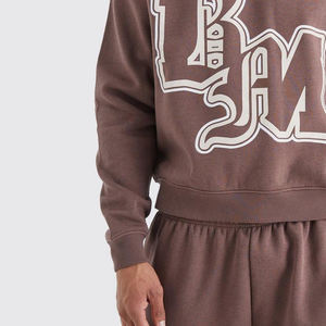 Léger Meilleur Design Hommes Survêtements Bas Prix Logo Personnalisé Conception 2025 Survêtement Imprimé pour Hommes - Product Image 5