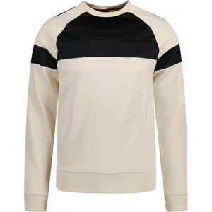 Sweatshirts à col rond décontractés à manches longues avec logo personnalisé pour hommes vente en gros de pulls en coton et polyester grande taille - Product Image 6