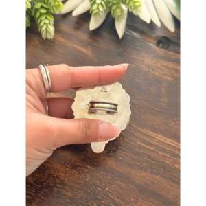 <b>Adjustable</b> Navajo Multi-Stone <b>Ring</b> Handmade with Sterling Silver & Coral Bezel Setting Inlay Everyday Wear - Product Image 5