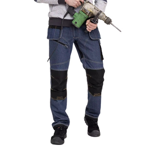 Pantalones de Trabajo para Electricista, Alta Calidad, Certificación CE, Impermeables, Transpirables, Poliéster, Bolsillos con Funda, Detección de Agujas, Luz LED - Product Image 5