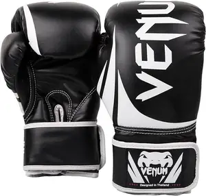 Großhandel echte Leder-Boxhandschuhe Eigenmarke individuelles Logo Boxhandschuhe hochwertige Boxeo-Handschuhe