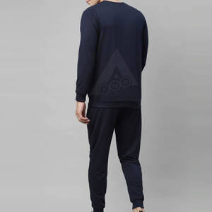 Ensemble décontracté unisexe personnalisé XL/XXL fermeture à glissière 100% coton polaire sport jogging survêtement respirant imperméable pour l'automne - Product Image 3