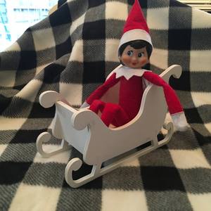 Cesta de trineo para mesa, decoración de interior y exterior para Festival en casa - Product Image 3