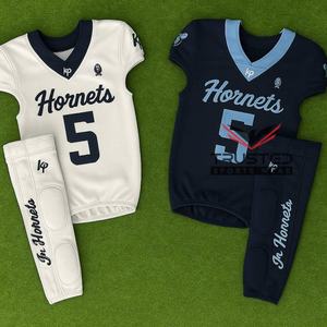 Uniformes de Fútbol Americano para Equipos Profesionales, Conjuntos Deportivos Transpirables de Secado Rápido Personalizables para Hombre, para Todas las Temporadas - Product Image 1