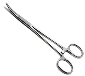 Pinzas Hemostáticas Quirúrgicas Manuales de Acero Inoxidable de Alta Calidad, Pinzas de Bloqueo Curvas/Rectas, Instrumentos Quirúrgicos - Product Image 1
