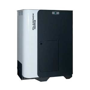 Chaudière à granulés hydro Laminox Termoboiler Omnia Five 32 pour chauffage domestique avec 32 kW ACS, compatible WiFi, classe A+ étoiles - Product Image 1