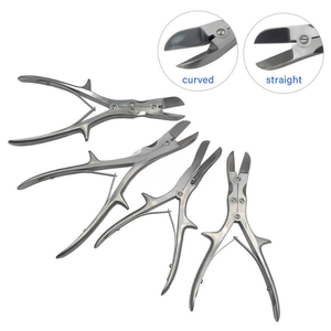 กรรไกรตัดกระดูกแบบสองข้อต่อทางศัลยกรรมกระดูกและข้อ แบบตรงและโค้ง สำหรับผ่าตัด ผลิตโดย Surgiright - Product Image 3