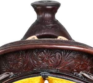 Selle de cheval occidentale au MEILLEUR PRIX DU FABRICANT RANCH ROPE RACING PRODUCTS D'INDE AVEC ACCESSOIRES Meilleure qualité - Product Image 3