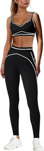 2025 Workout Seamless Yoga Gym Bodycon Rompers Sexy Racerback Tummy Control <b>Padded</b> Bra Comfortable Suit <b>Running</b> Yoga Sweat Suit - Product Image 3