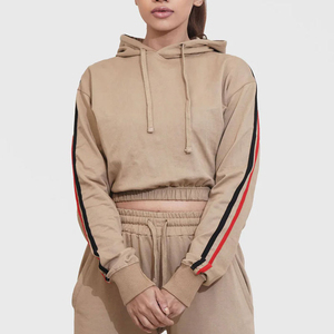 ODM servicios Precio razonable Último estilo Mejor calidad nuevo modelo Custom make Crop Top HOODIE - Product Image 4