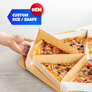 Cajas de pizza OEM impresas personalizadas para llevar Pizza restaurante embalaje DIY cajas de pizza - Product Image 2