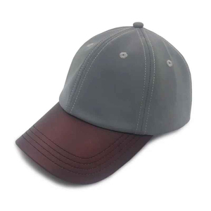 2025 vente en gros personnalisé bicolore casquette de Baseball classique 5 panneaux Sport camionneur chapeaux avec Logo plage approprié 6 panneau casquette - Product Image 1