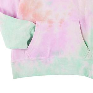 เสื้อครอปมีฮู้ดมัดย้อมเสื้อครอปแขนยาวสำหรับผู้หญิงเสื้อครอปมีฮู้ดผ้าคอตตอนย้อมสี100% สินค้ามาใหม่2024 - Product Image 3