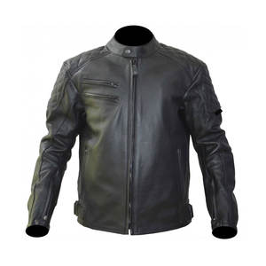 Veste de moto respirante sur mesure OEM/Meilleure fabrique des vestes de moto en cuir confortables pour hommes - Product Image 1