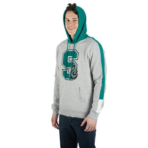 เสื้อมีฮู้ดผู้ชายผ้ากำมะหยี่แขนยาวผ้าคอตตอนผสมเสื้อมีฮู้ดปักลายผ้าหนาสำหรับฤดูหนาวออกแบบได้ตามต้องการ - Product Image 2