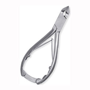 Coupe-ongles professionnels en acier inoxydable incurvés pour les soins des ongles des doigts et des orteils incarnés - Product Image 1