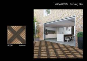 Carreaux de sol extérieurs haut de gamme pour allées 40x40cm 400x400mm, finition mate, en céramique, pour parkings et garages - Product Image 1