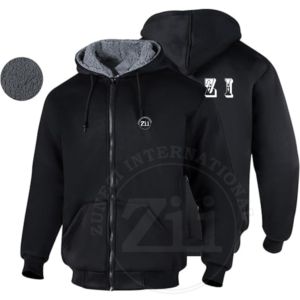 เสื้อแจ็คเก็ตกันลมกันน้ำสำหรับผู้ชายเสื้อมีฮู้ดสะท้อนแสงผ้าฟลีซปรับแต่งได้ - Product Image 1