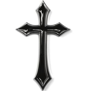 Crucifijo de metal de alto pulido, estilo nórdico de latón, increíble altar de iglesia de colección confiable, altar decorativo de alta calidad - Product Image 3