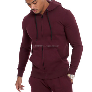 Chándal de Invierno con Capucha Transpirable para Hombre, Talla Grande, Diseño Sólido, Venta al por Mayor, Personalizado, para Gimnasio, Entrenamiento, Jogging, Ecológico, OEM - Product Image 3