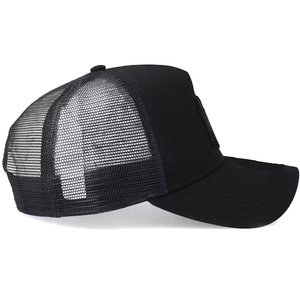 Casquette de baseball personnalisée en nylon et polyester Casquette de camionneur en toile à la mode avec logo brodé pour adultes pour scènes en plein air - Product Image 4