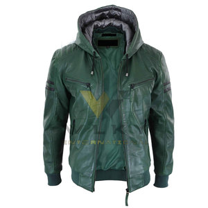 เสื้อแจ็คเก็ตหนังแท้ระดับพรีเมียม ซับในนุ่มสบาย เหมาะสำหรับชุดลำลองสไตล์สตรีทแวร์และชุดทันสมัยในชีวิตประจำวัน - Product Image 5