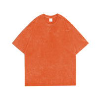 T-shirt Homme Oversize Uni Shaka Wear en Gros – Été, Délavé à l'Acide, Imprimé Numérique, 180 g/m², Grammage Lourd, Vintage, Écologique, Séchage Rapide