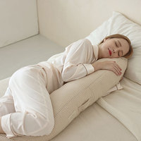 Coussin en mousse à mémoire de forme en U pour femmes enceintes, origine coréenne, Hellowshine, soutien corporel solide, écologique, personnalisable, multicolores